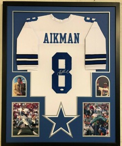 troy aikman autographed jersey