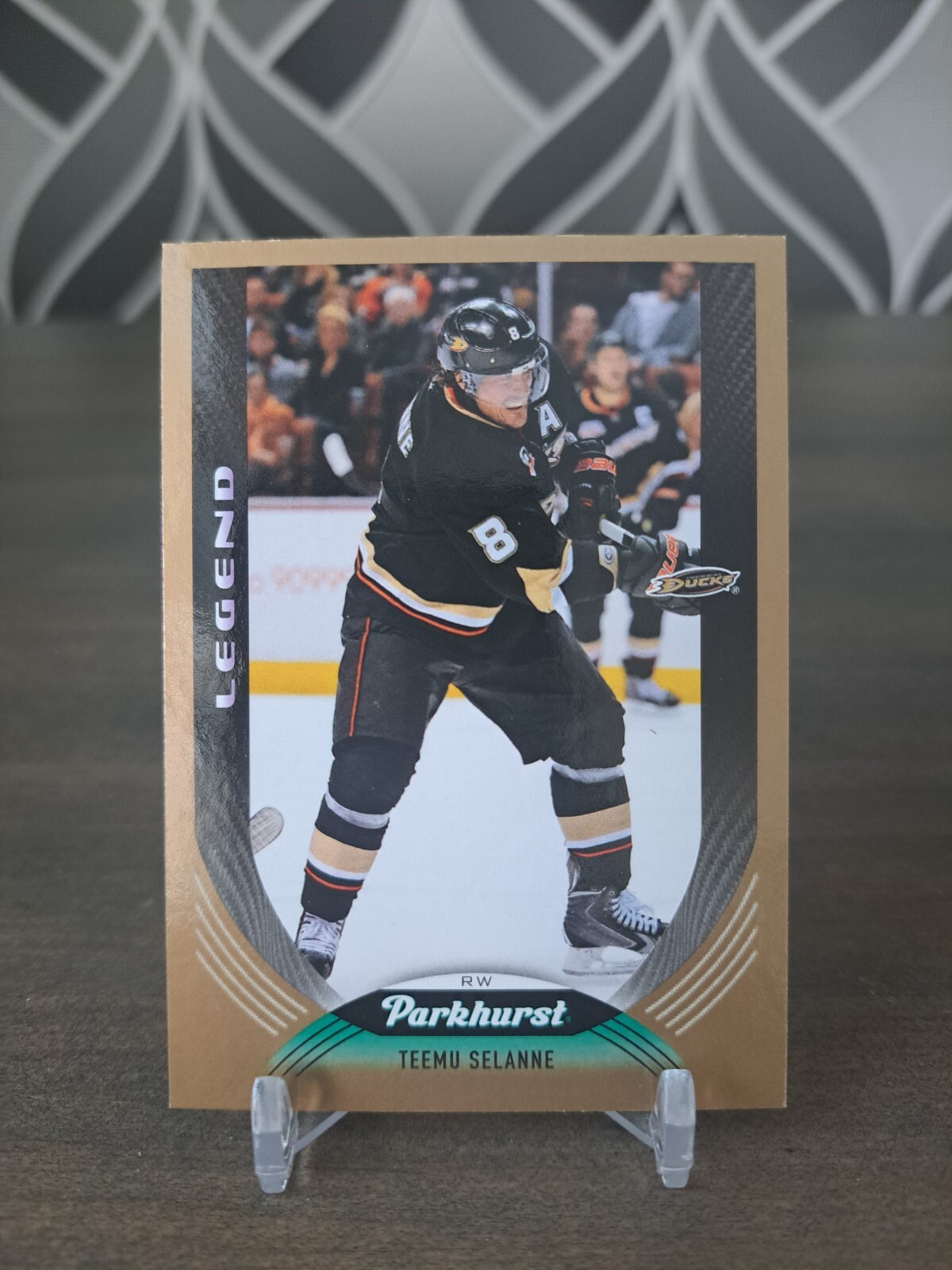 Teemu Selanne 2020-21 Parkhurst Legend 313 GOLD Anaheim Ducks Hockey NHL Finland