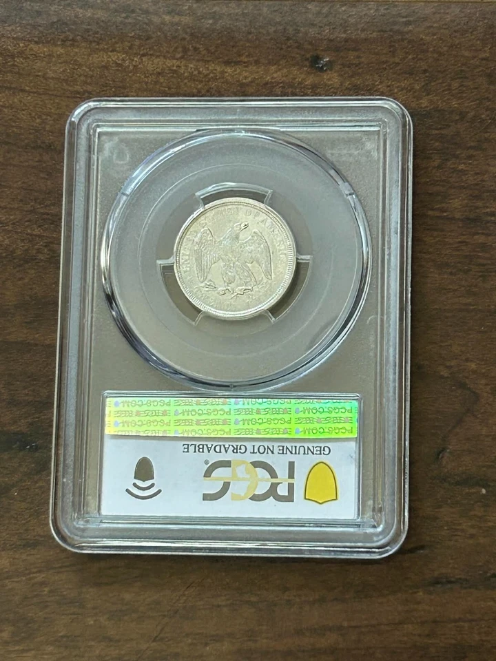 1875-S Twenty Cent PCGS Cleaned-AU Detail - Image 2 of 3