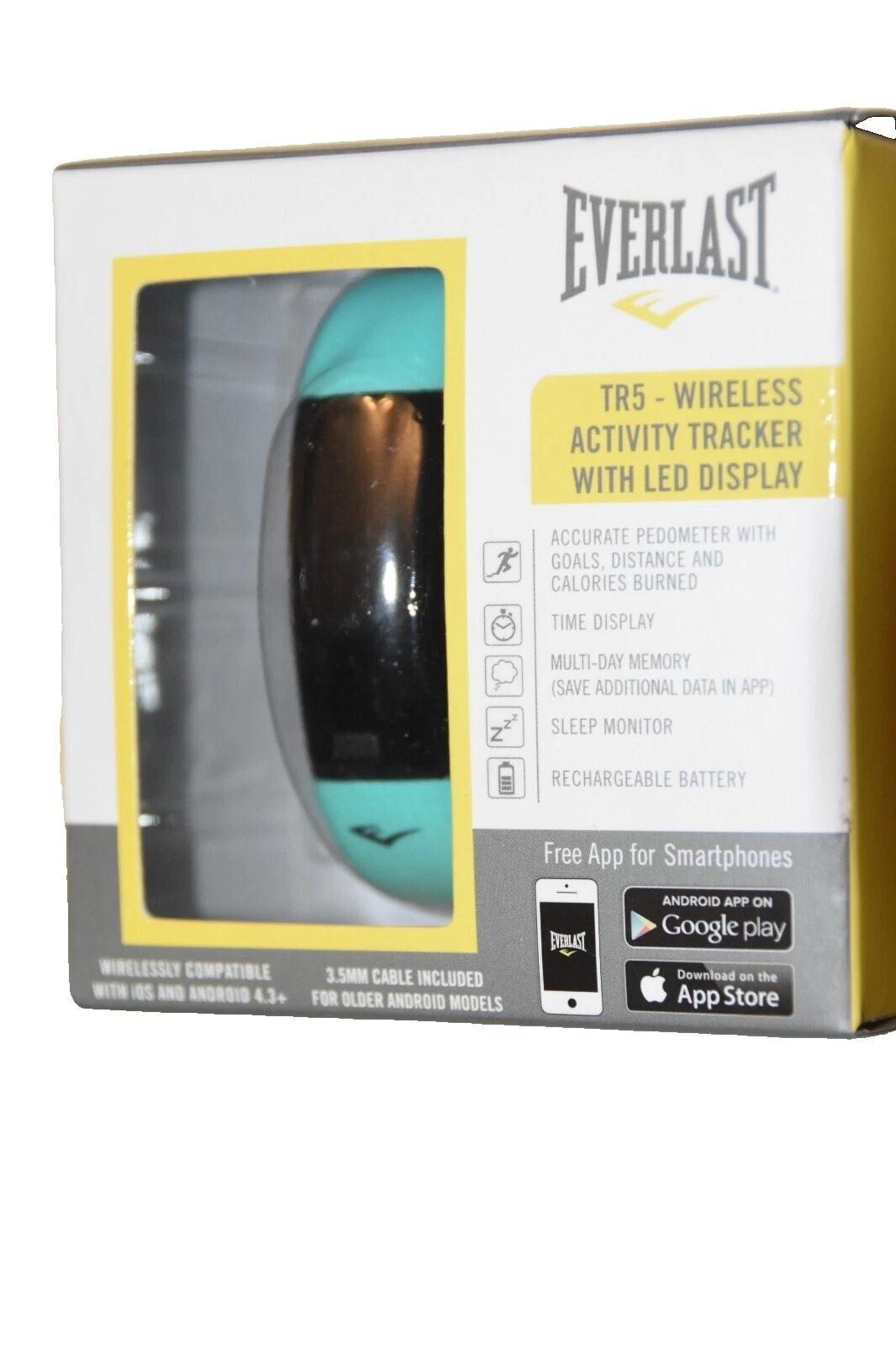 Everlast Distance Traveled Fitness Activity Trackers