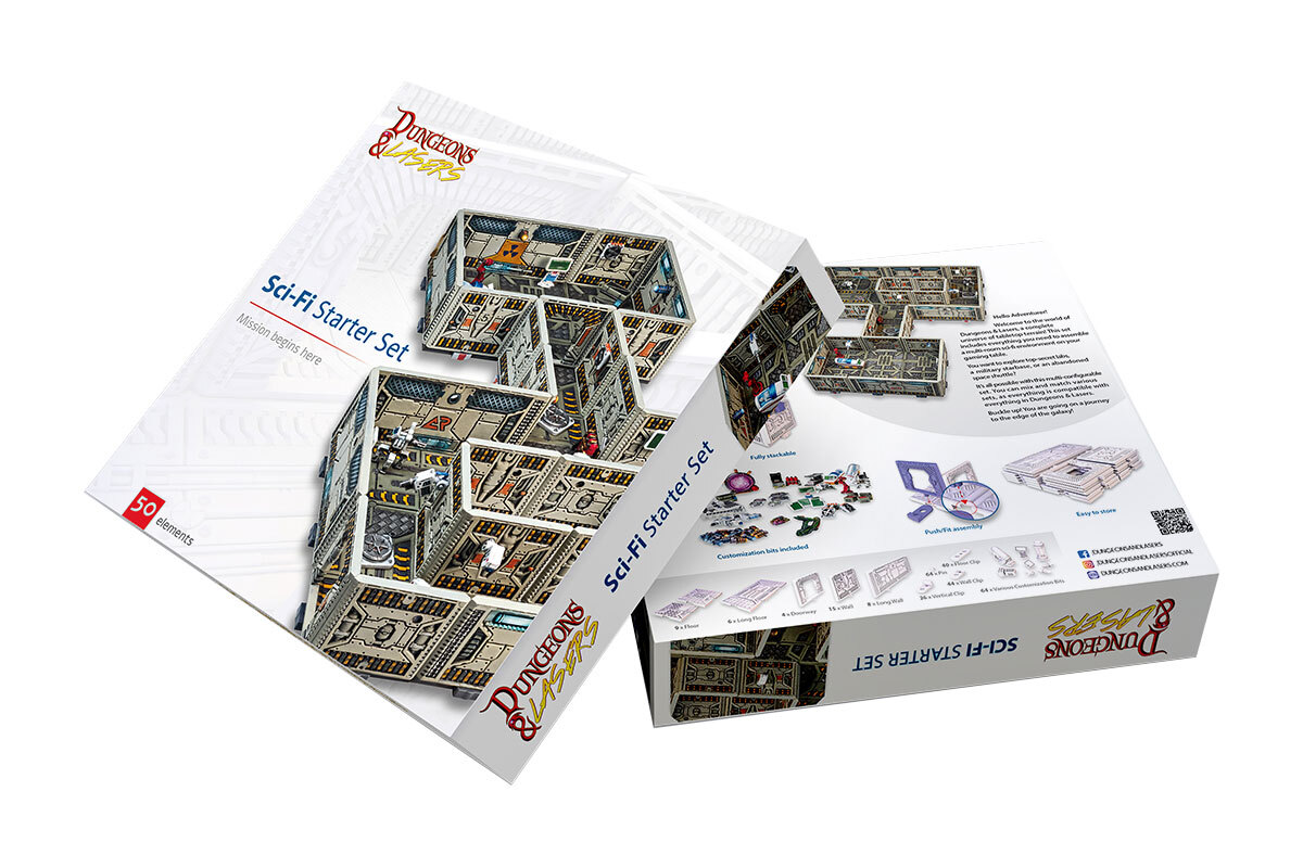 Подземелья и лазеры: Научно-фантастический стартовый набор, совместимый с 5E