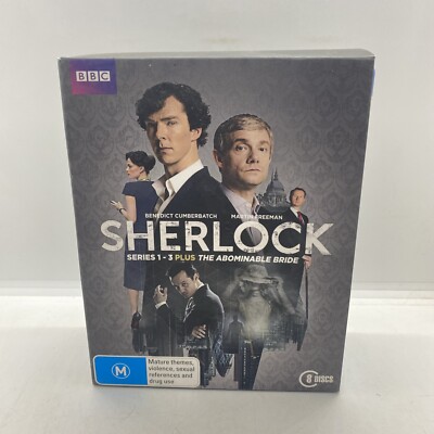 Sherlock Holmes The Abominable Bride Sherlock Series 1 2 3 Region B Free Postage