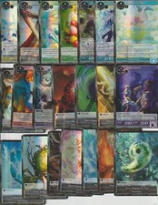 Lot de 21 cartes Force of will - FOW TCG FRANCAISES NM 100% FOILS TMS+TTW
