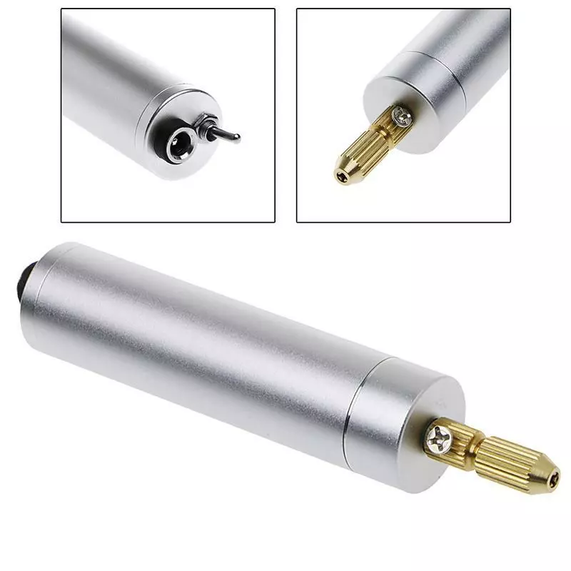 New DIY Mini Micro Small Electric Aluminum Hand Drill DC 5V for Motor PCB - Picture 6 of 9