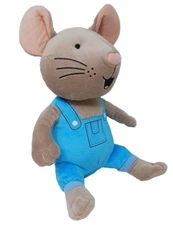 Kohls Cares 2015 Plush IF YOU GIVE A MOUSE A COOKIE Blue Overalls #D-47