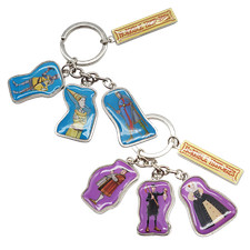 Horrible Histories Keyring - Terrible Tudors - Measly Middle Ages - Collectable