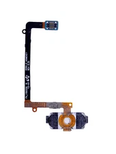 Home Button With Flex Cable Compatible For Samsung Galaxy S6 Edge Gold