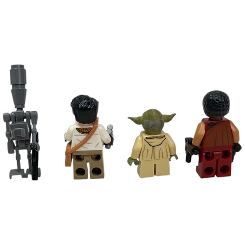 LEGO Star Wars Minifigure Lot 5x Poe Dameron Yoda IG-88 Mandalorian Greef Karga - Picture 4 of 6