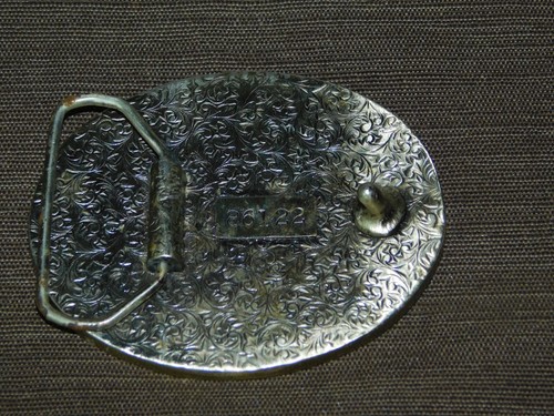 VINTAGE 3 1/8" ACROSS WWII VETERAN EAGLE BELT BUCKLE - Picture 8 of 12