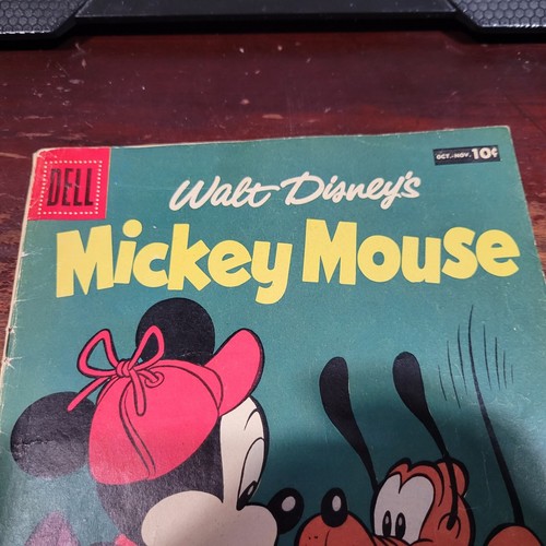 Walt Disney Comics Mickey Mouse #48 Vintage Golden Age 1956 Dell - Picture 3 of 7