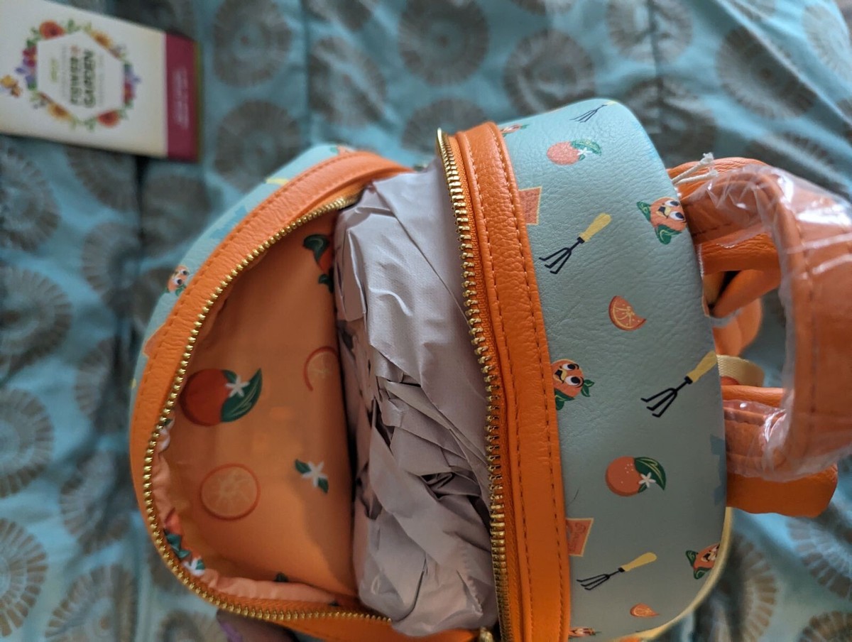 Disney Parks Orange Bird Loungefly Mini Backpack EPCOT 
