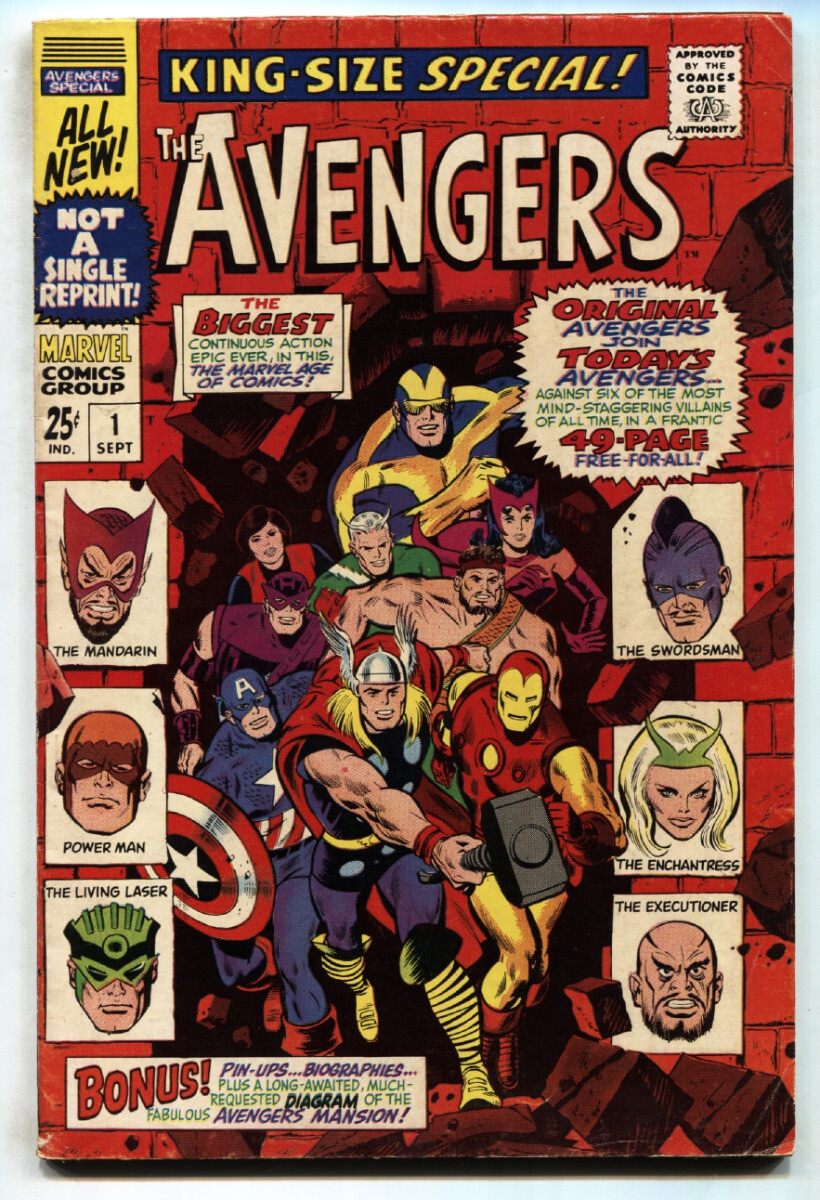Avengers Annual #1 - 1967 - Marvel - FN - comic book | eBay