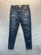 Democracy Jeans Women's 6 AB Technology Skinny Stretch Dark Blue Denim Pants