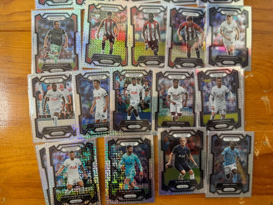 2023-24 Prizm EPL Premier League Pick Your SILVER MOJO PRIZM - Buy More & Save - Image 3 of 3