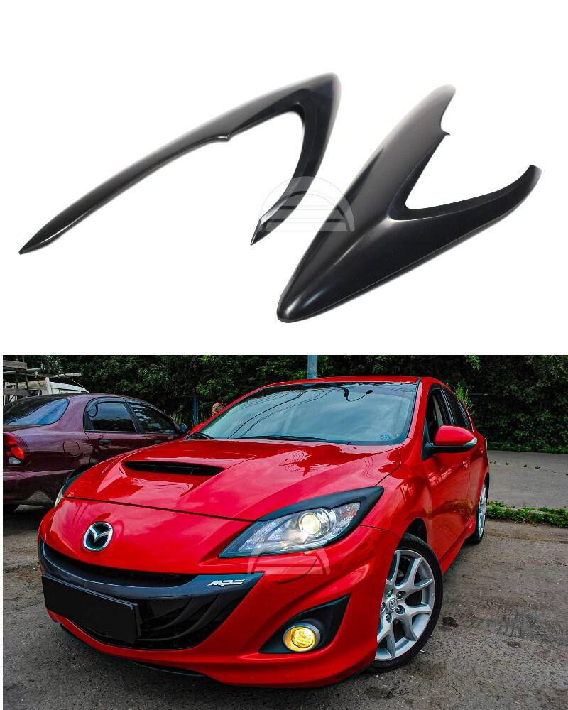 Front eyelids for Mazda 3 Axela MPS Mazdaspeed3 BL 2008 - 2013