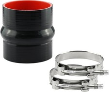 3.5" 4-Ply Silicone Straight Hump Coupler Hose