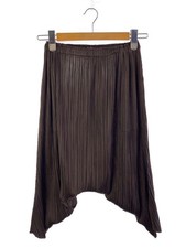 Pleats Please Issey Miyake Sarouel Pants Brown Polyester Size 3 EK AIB