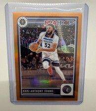 2023-24 Panini Hoops Premium Stock Karl-Anthony Towns Orange Prizm /299 T’Wolves