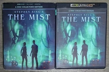 The Mist  3 Disc 4K ULTRA HD UHD BLU-RAY  W/ Slip Cover  Stephen King