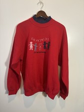 Vintage Grandma Sweatshirt with Collar Made in USA Grandkids Are My Priority XL
