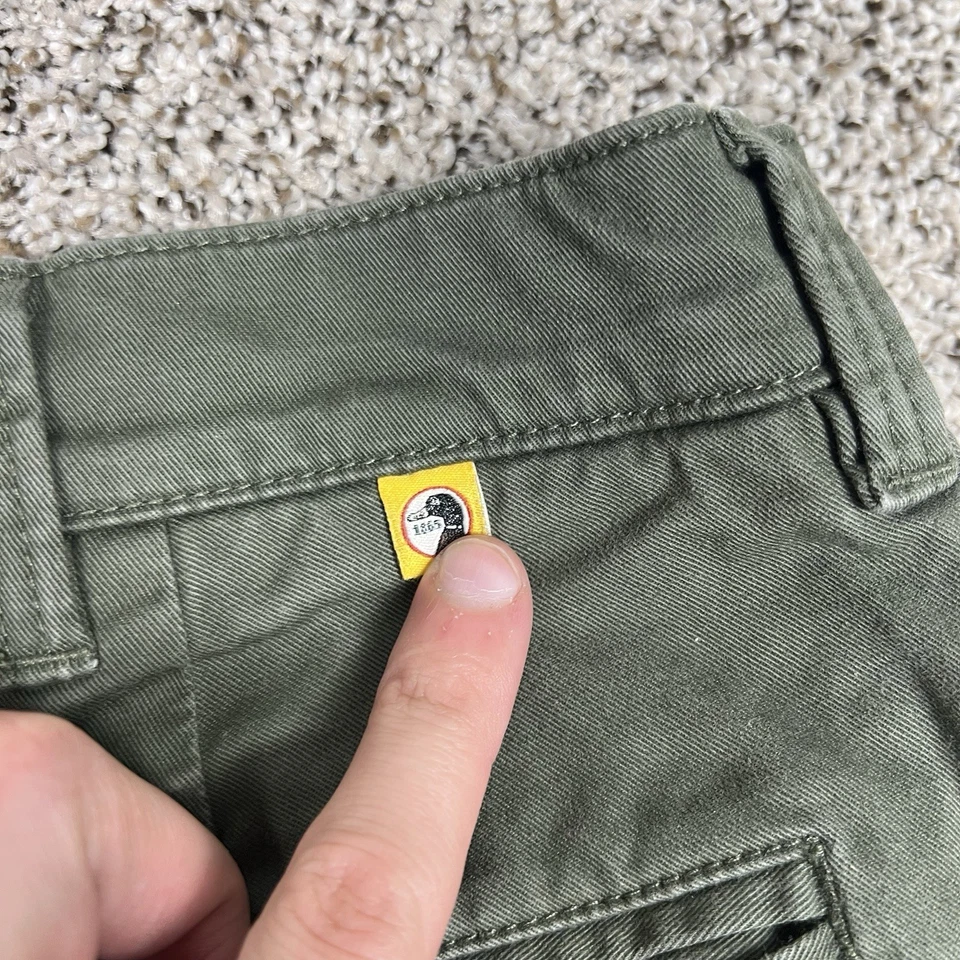 Брюки мужские Duck Head 34x34 зеленые функциональные Harbor активные легкие для походов - Изображение 4 из 4