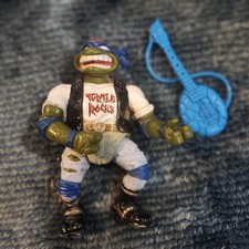 Teenage Mutant Ninja Turtles Classic Rocker Leo Action Figure 1991. TMNT