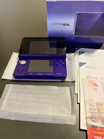 Nintendo 3DS Midnight Purple Handheld New In Open Box