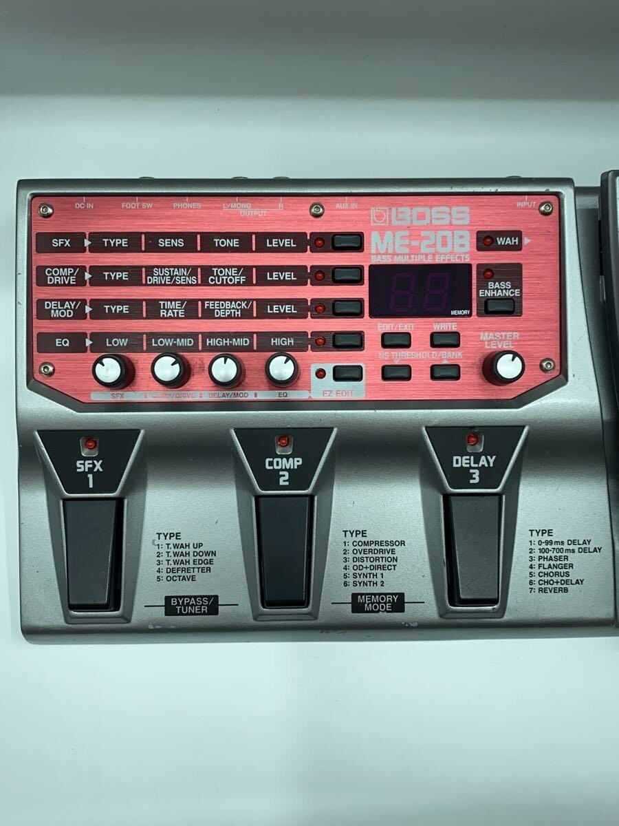 ●動作品】BOSS BASS MULTIPLE EFFECTS ME-20B Amazon | BOSS Bass Multiple Effects ベース用マルチ