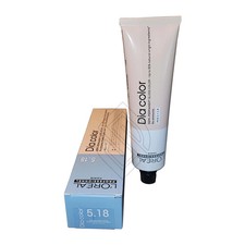 Loreal Dia Color 5.18 Light Ash Mocha Brown Demi-Permanent Color Euro 5.18/5BM