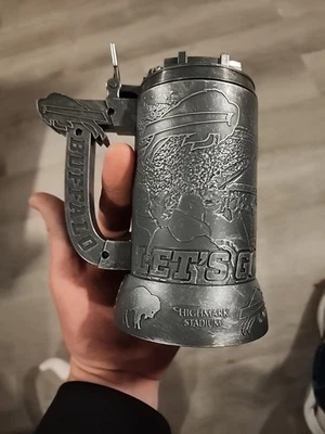 2025 Hallmark Stadium Buffalo Bills Farewell Beer Stein new still wrapped  - Image 1 of 4