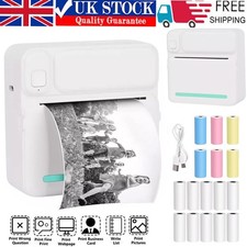 Mini Thermal Printer Pocket Bluetooth Mobile Phone Photos Label Printing Machine