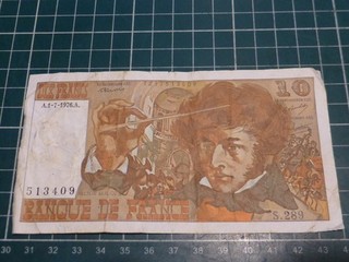 FRANCE BILLET de 10 FRANCS BERLIOZ 1/7/1976 S289 EN ETAT D'USAGE !