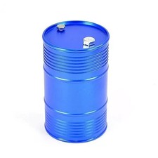 Fastrax RC Crawler Aluminium Anodised Oil Drum w/Removable Lid - Blue FAST2327AB