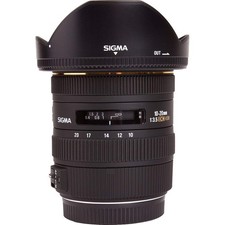 Sigma Super Wide Angle Zoom 10-20mm f/4-5.6 EX DC HSM AF Lens for Canon - Open B