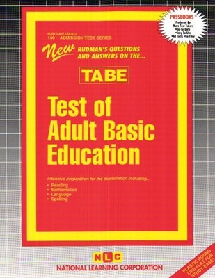 TEST OF ADULT BASIC EDUCATION (TABE) (PASSBOOKS) By Passbooks & National NEW