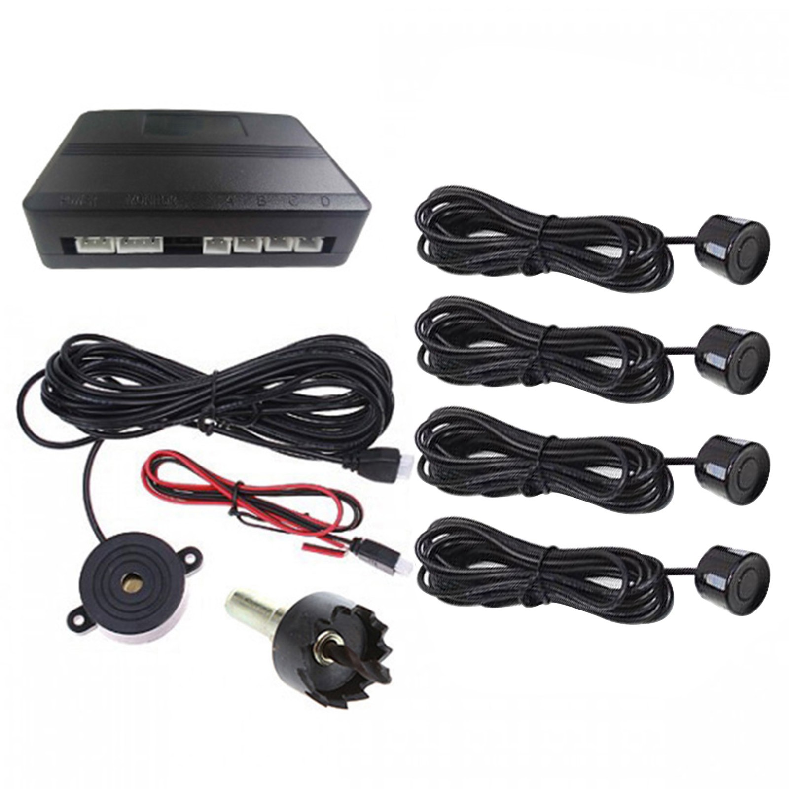 Car Reverse Parking Radar System Car Parking Reverse Backup Radar Sound Alert Ba