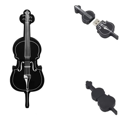 16GB Flash Drive - USB Stick 16GB - Cello USB Drive 16 GB - Musical Storage S...