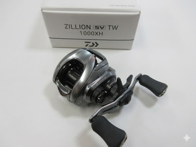 Daiwa 1000XH Baitcast Reel 21 Zillion SV TW Right handle w/ BOX Used From Japan