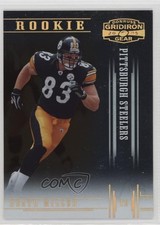 2005 Donruss Gridiron Gear Rookie Gold 48/100 Heath Miller #116 1dm4