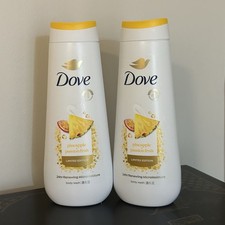 Dove Pineapple Passion Fruit LIMITED EDITION Hydrating Body Wash 20 fl oz 2 Pack