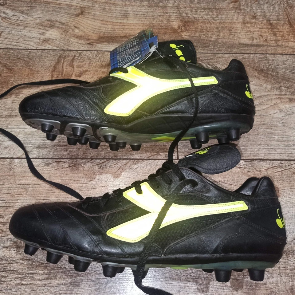 Botines de fútbol de colección Diadora Pressing MD PU botas de fútbol Italia talla 10,5 EUR 45 *! Foto 4 de 4