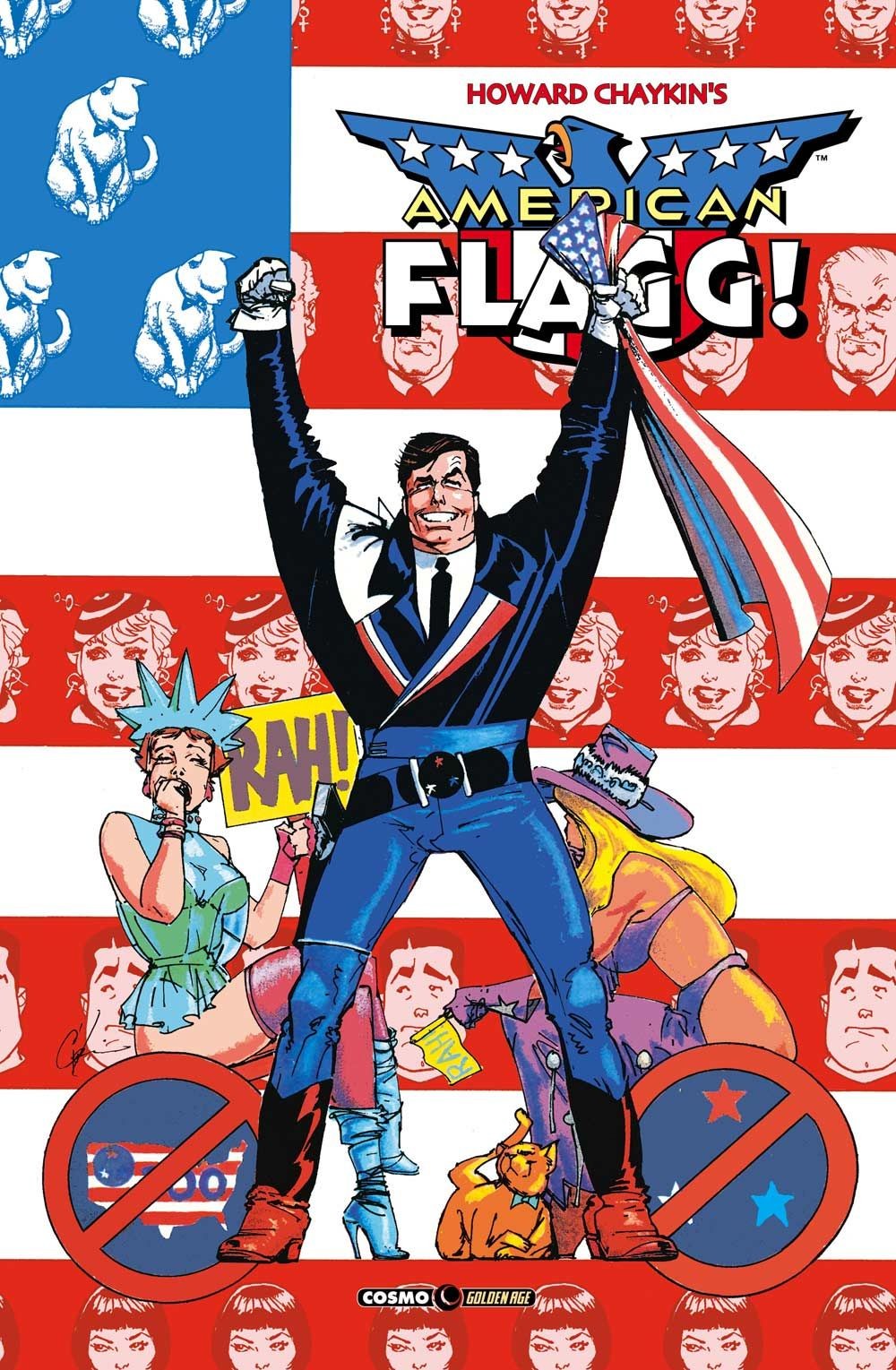 Libro - Howard Chaykin - American Flagg! #06  - Editoriale Cosmo