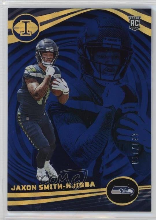 2023 Panini Illusions Blue 17/149 Jaxon Smith-Njigba #91 Rookie RC 0vw3
