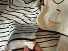Janie and jack Boys Lot 0-3m Nautical 2 Sweater Rompers 1 Sleeveless Sweater — photo 9