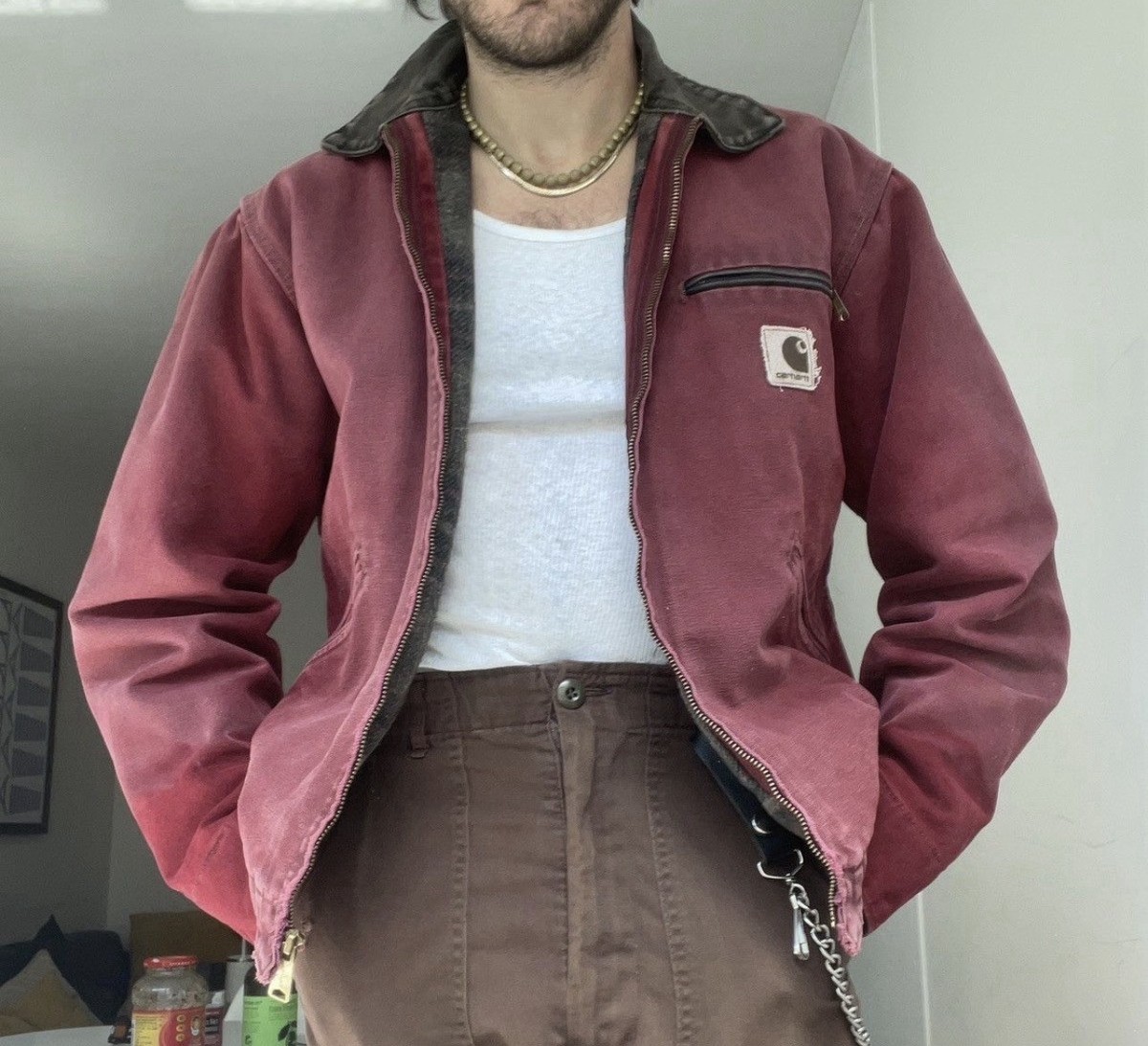 carhartt detroit jacket j97 CRI - Size M regular | eBay