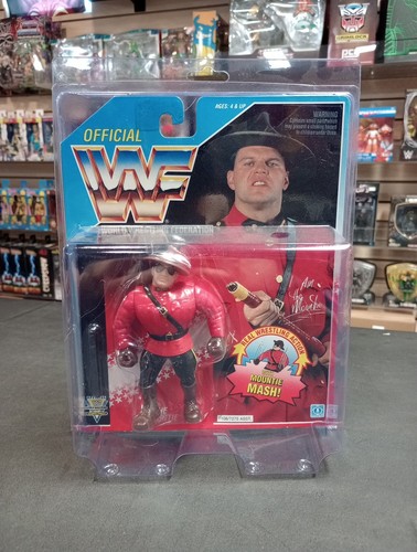 Vintage 1992 Hasbro WWF The Mountie Wrestling Figu...