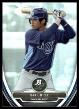 Hak-Ju Lee 2013 Bowman Platinum #BPP68 Rays MLB READ FREE SHIPPING AutographDen
