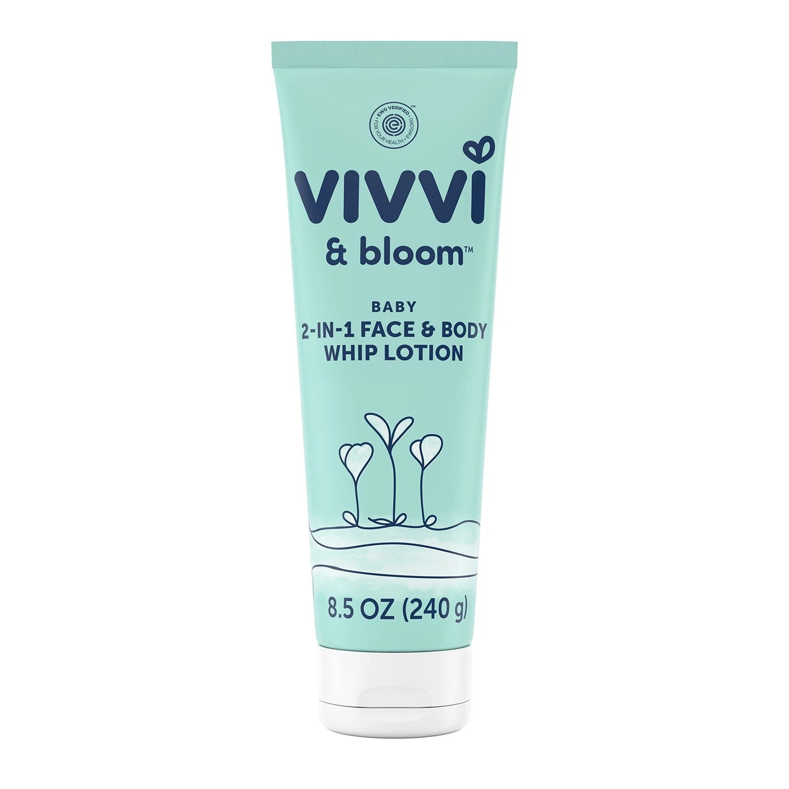 Gentle 2-in-1 Baby Lotion, Face and Body, for Delicate & Sensitive Baby Skin,...