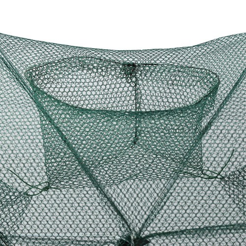 Faltbar Reuse Angeln Fischfalle Köderfischreuse Krebsreuse Fischernetz DE - Bild 7 von 10