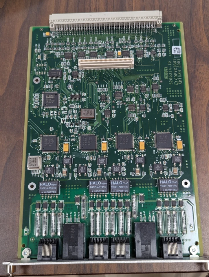 Adtran Atlas 550 Quad T1 PRI 1200755L1 500 Series Card - Image 3 of 4
